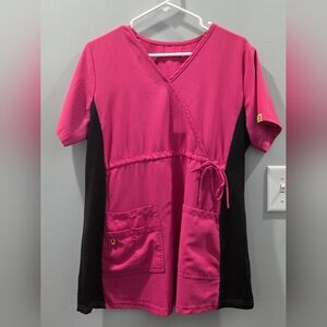 WonderWink Maternity Scrub Top- Medium